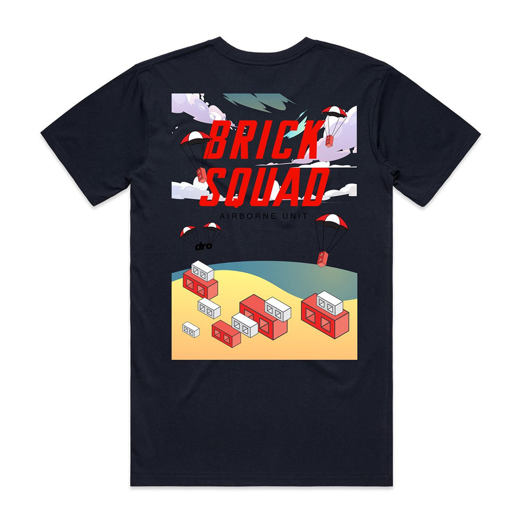 X Waka Flocka - Airborne Unit Black T-Shirt