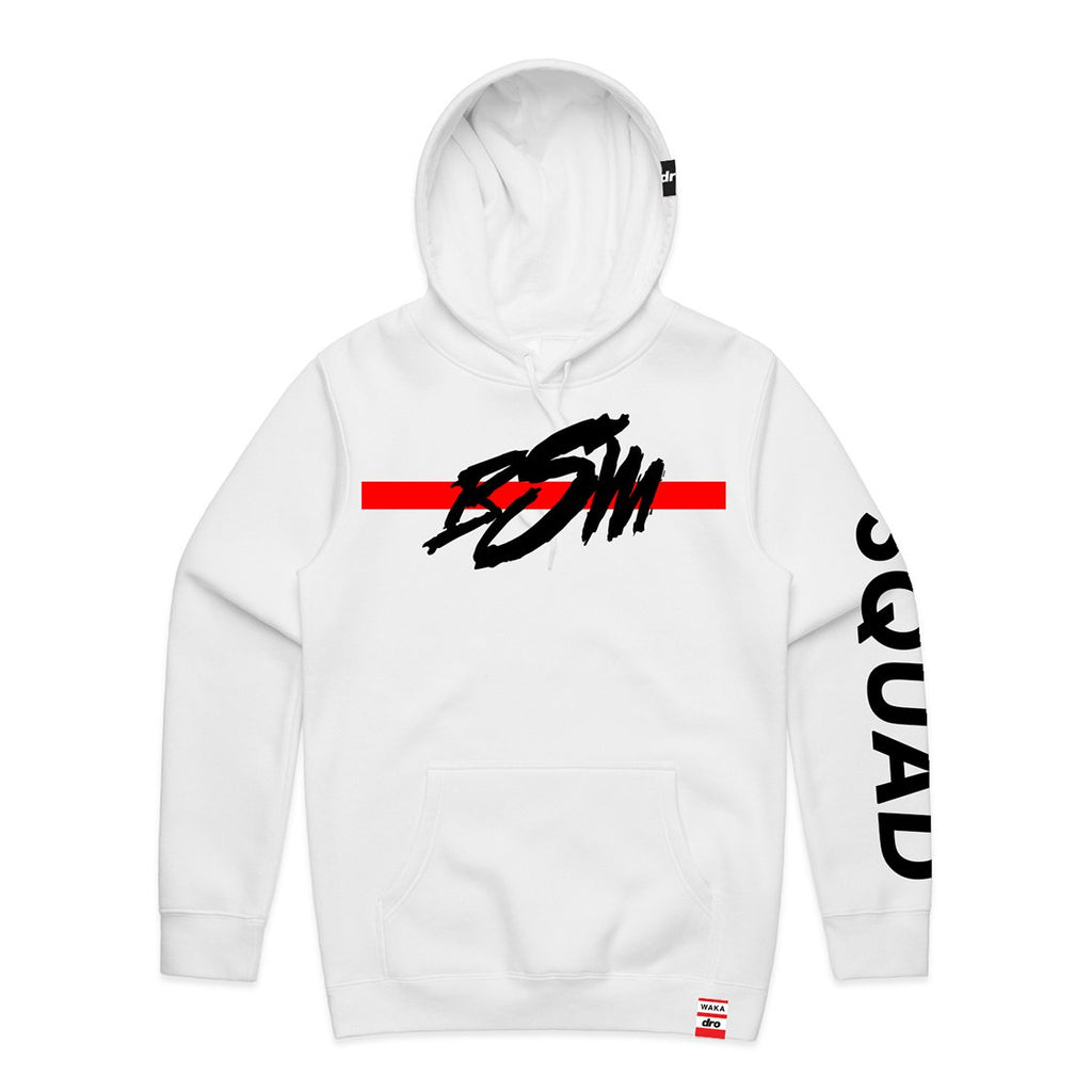 X Waka Flocka - BSM Staple White Pullover