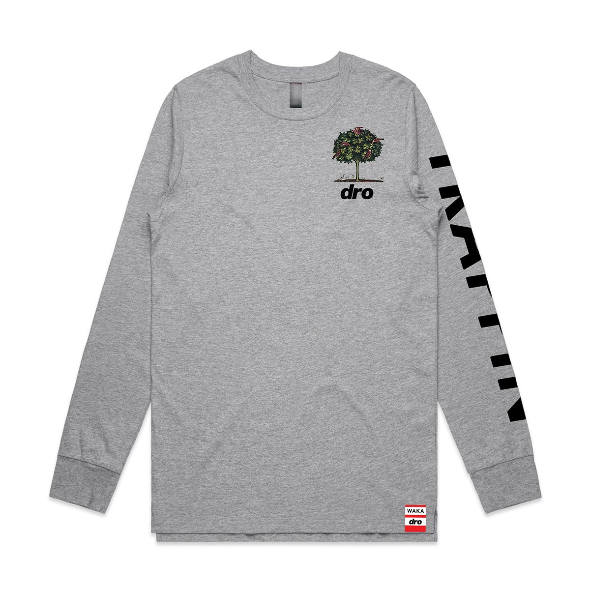 DRO X Waka Flocka Flame | Trappin Birds Heather Long Sleeve